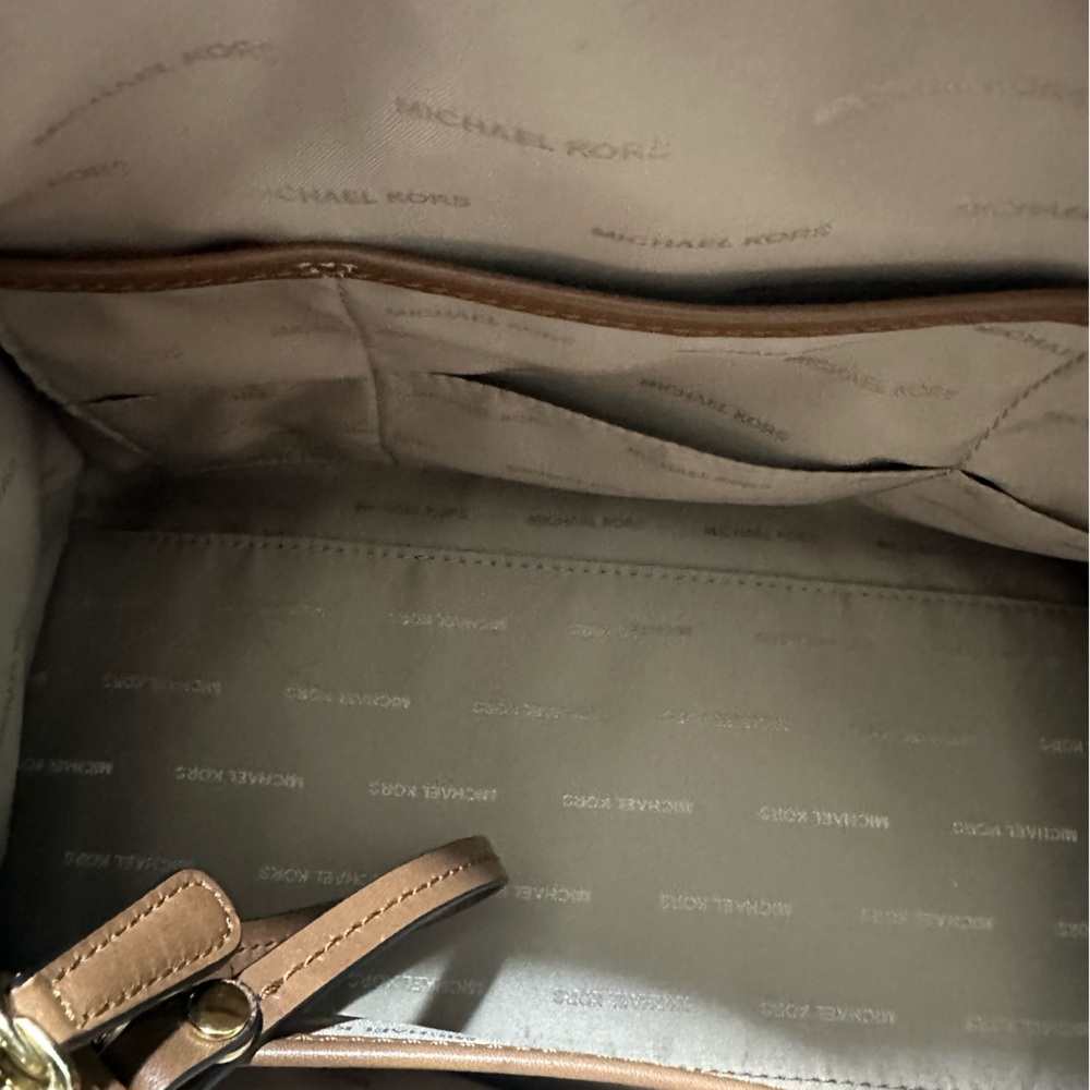 Monogram Floral Appliqué Satchel Mercier - Picture 3 of 16